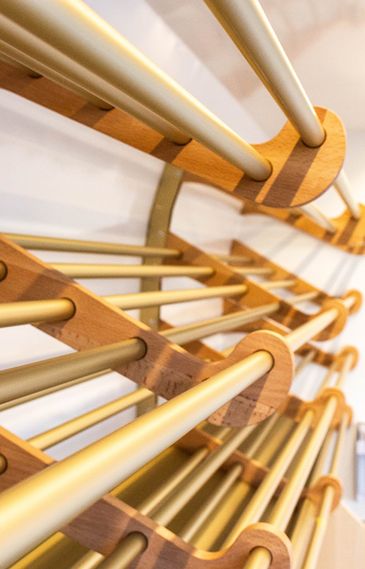 Bäckermobil von RKB: Detailansicht Regalsystem