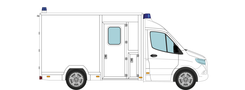 Visualisierung Rettunsgwagen von RKB